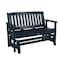 Highwood Usa 4ft Lehigh Gliding Bench Outdoor Furniture for Patio, Backyard, Garden AD-GLBENLH2-FBE - alternate 1